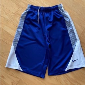 Nike Boy Shorts with side pockets, Blue, Size: L